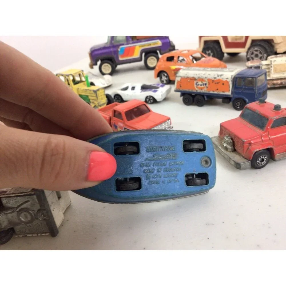 Vintage Matchbox Cars Tootsie Toy Variety Lot as Shown